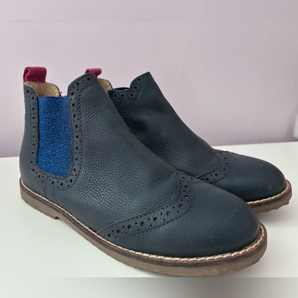 Mini Boden Size 32 Leather Chelsea Boots - Picture 4 of 15